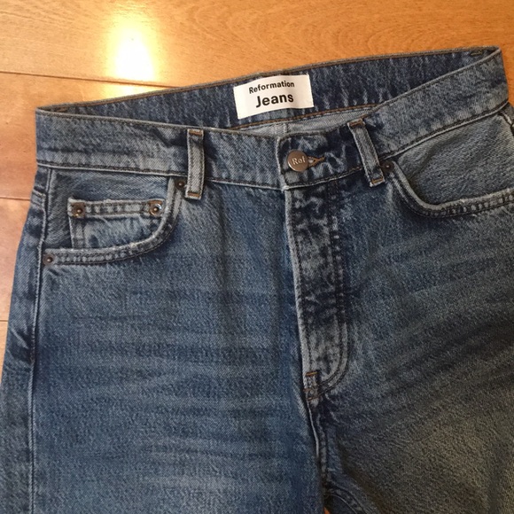 Reformation Wide-leg Fawcett Jeans - Picture 5 of 8